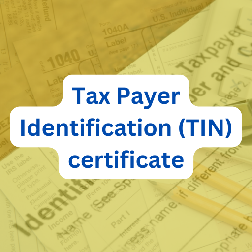 Tax Payer Identification (TIN) Duplicate certificate